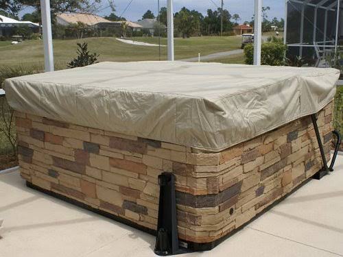 Rectangular Spa Cover 92W x 82D x 14H W2572