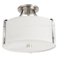 15x22 Wide 3 Light Semi-Flush Ceiling Fixture W9484
