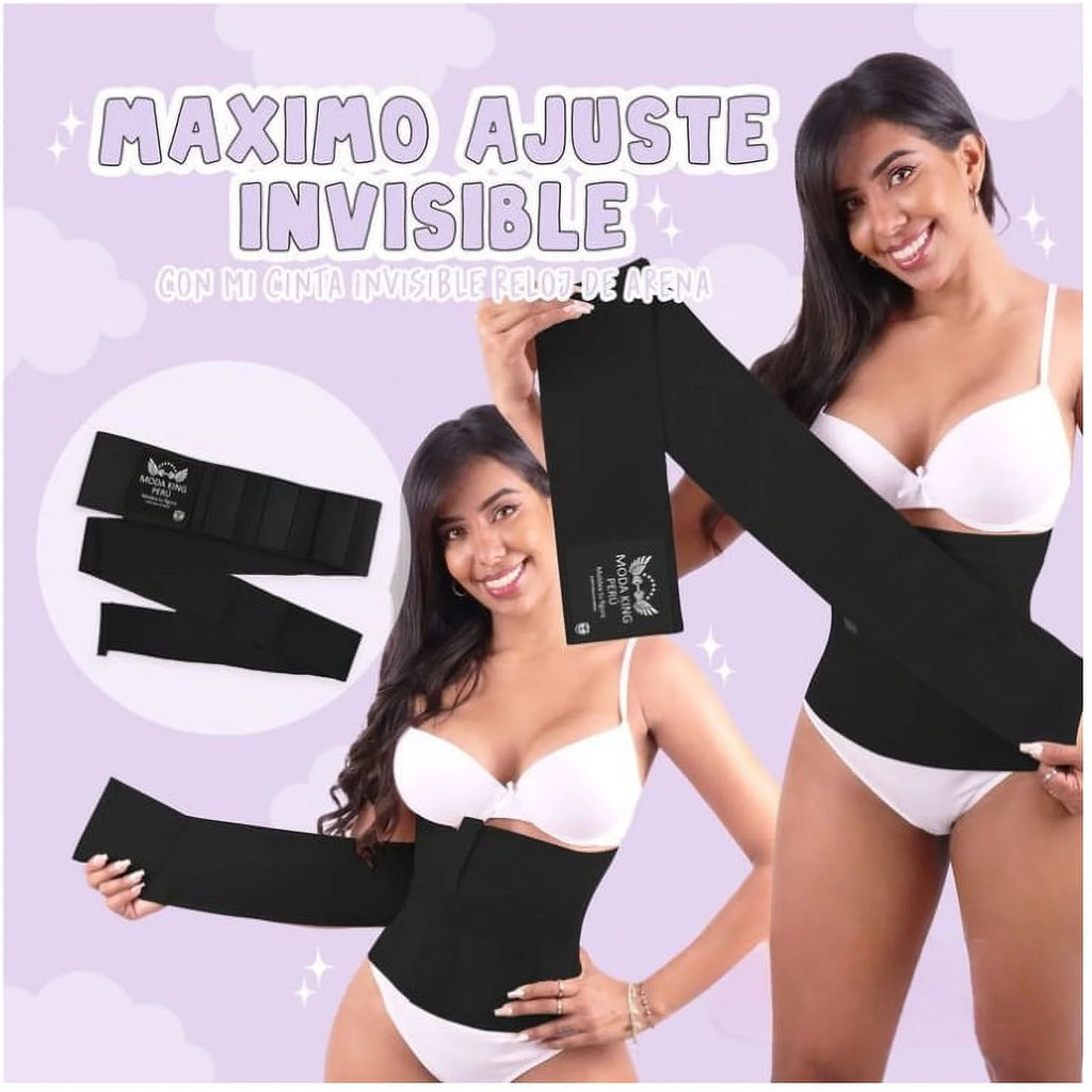 Cinta Invisible Reloj de Arena Talla Unica G182