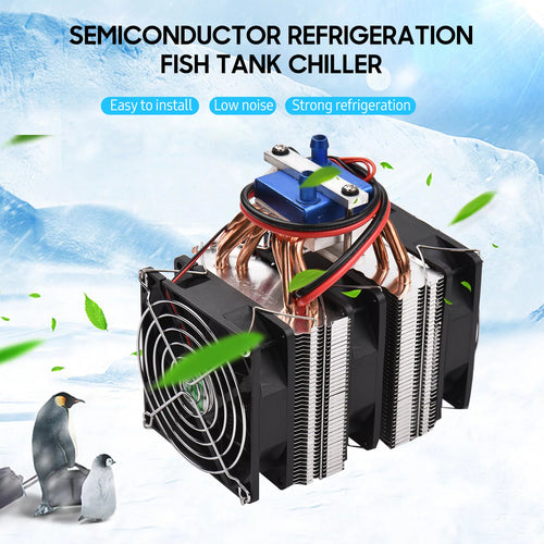 180W Semiconductor Refrigeration Aquarium Chiller for 40 Liters B169