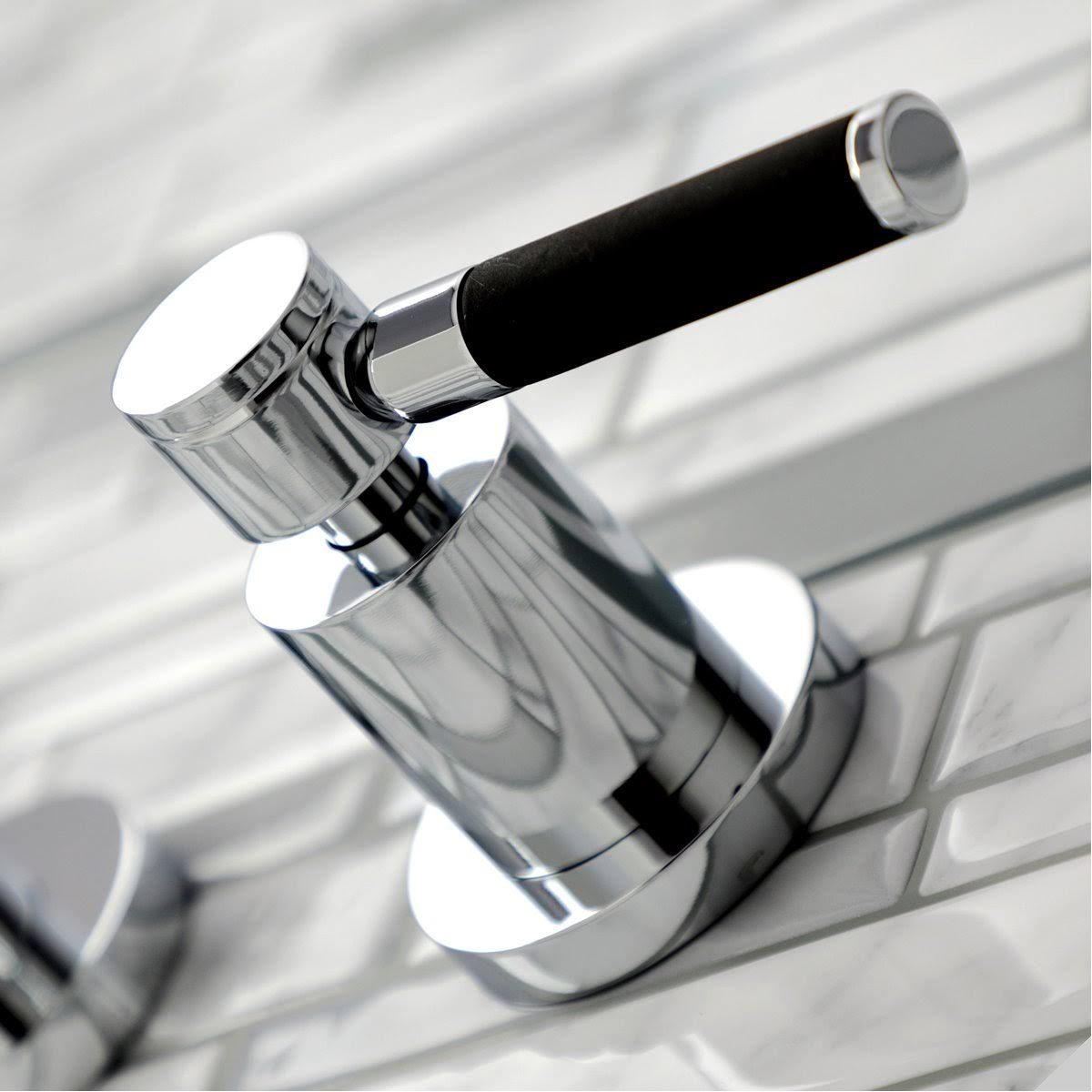 Brushed Brass 2-Handle Wall Mount Roman Tub Faucet M8325