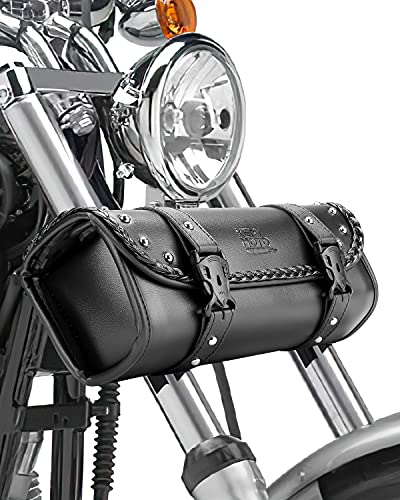 PU Leather Universal Motorcycle Fork Bag Z54134