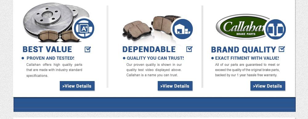 Premium OE Brake Disc Rotors + Brake Pads + Clips I381