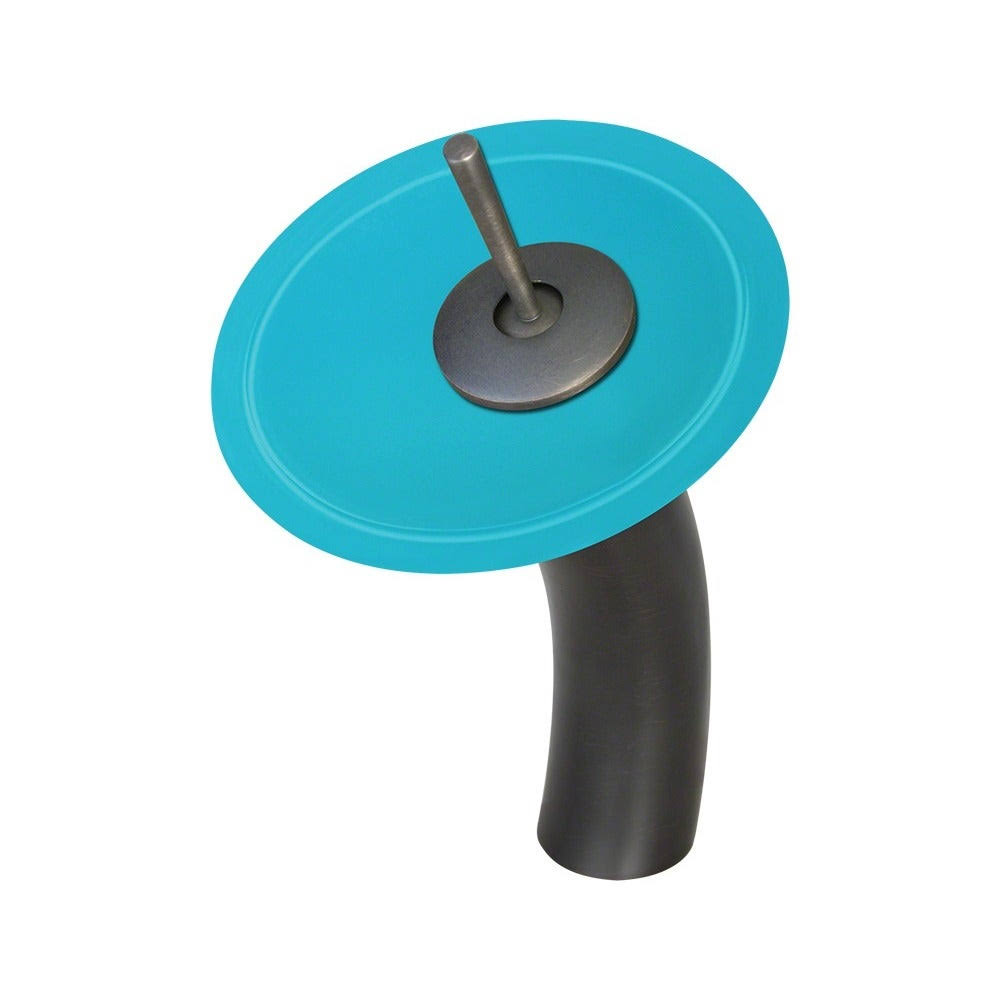Turquoise Bathroom Vessel Sink Ensemble L3272
