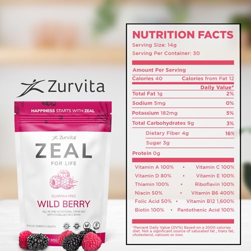 30-Day Wellness Canister, 420 Grams, Wild Berry L897