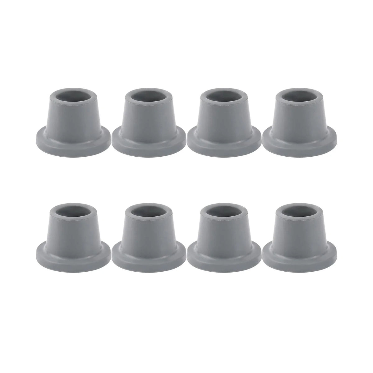 8x Shower Chair Feet Gray Rubber H773