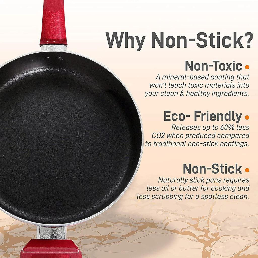 Non-Stick Saucepan with Lid 3 QT R2407