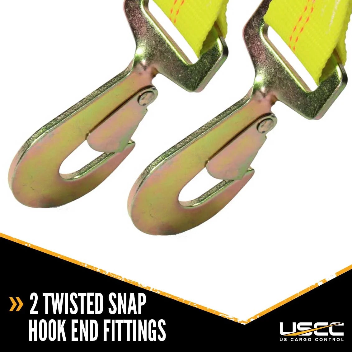 Tow Dolly Basket Strap with Twisted Snap Hooks T193581