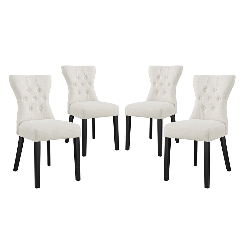 Upholstered Dining Side Chair Set of 4 N91212