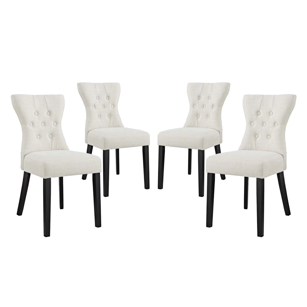Upholstered Dining Side Chair Set of 4 N91212