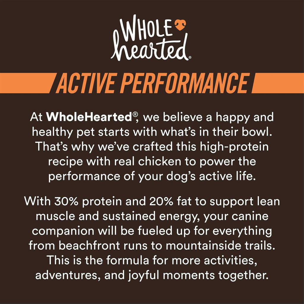 Chicken & Rice High-Protein Dry Dog Food D371254