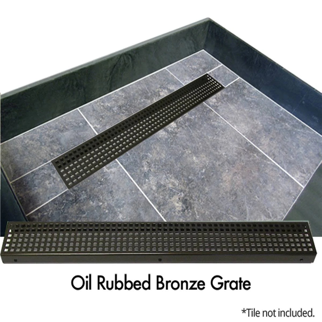 Rectangular Shower Base with Right Drain M205847