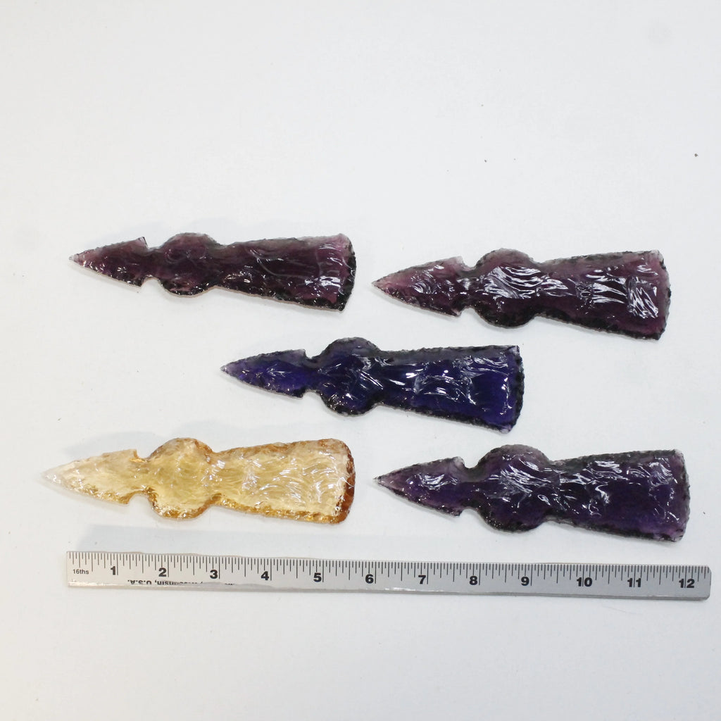 Glass Ornamental Tomahawk Heads E72349