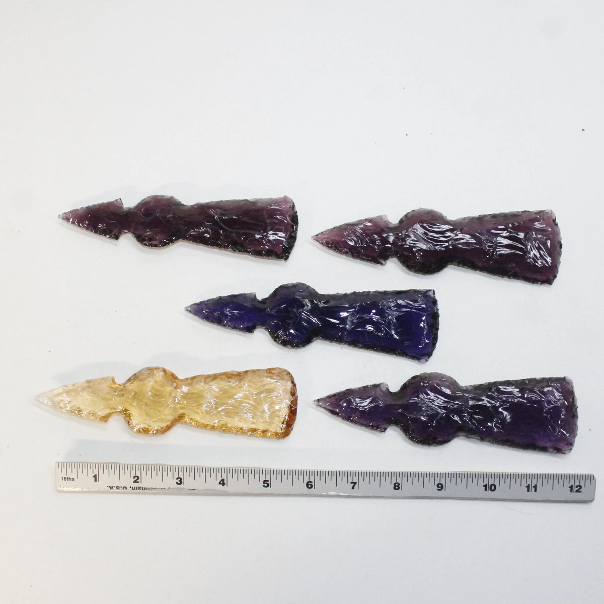 Glass Ornamental Tomahawk Heads E72349