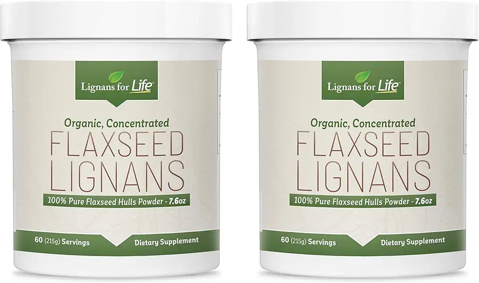 Ground Flaxseed Powder Omega 3 & 6 High Fiber 2 Pack G84056