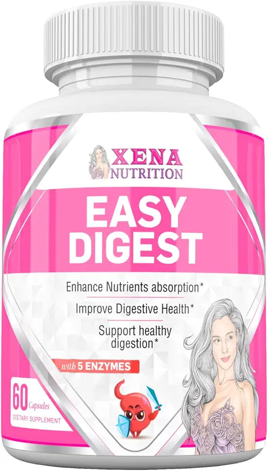 5 Enzymes Digestive Support 60 Pills N8205