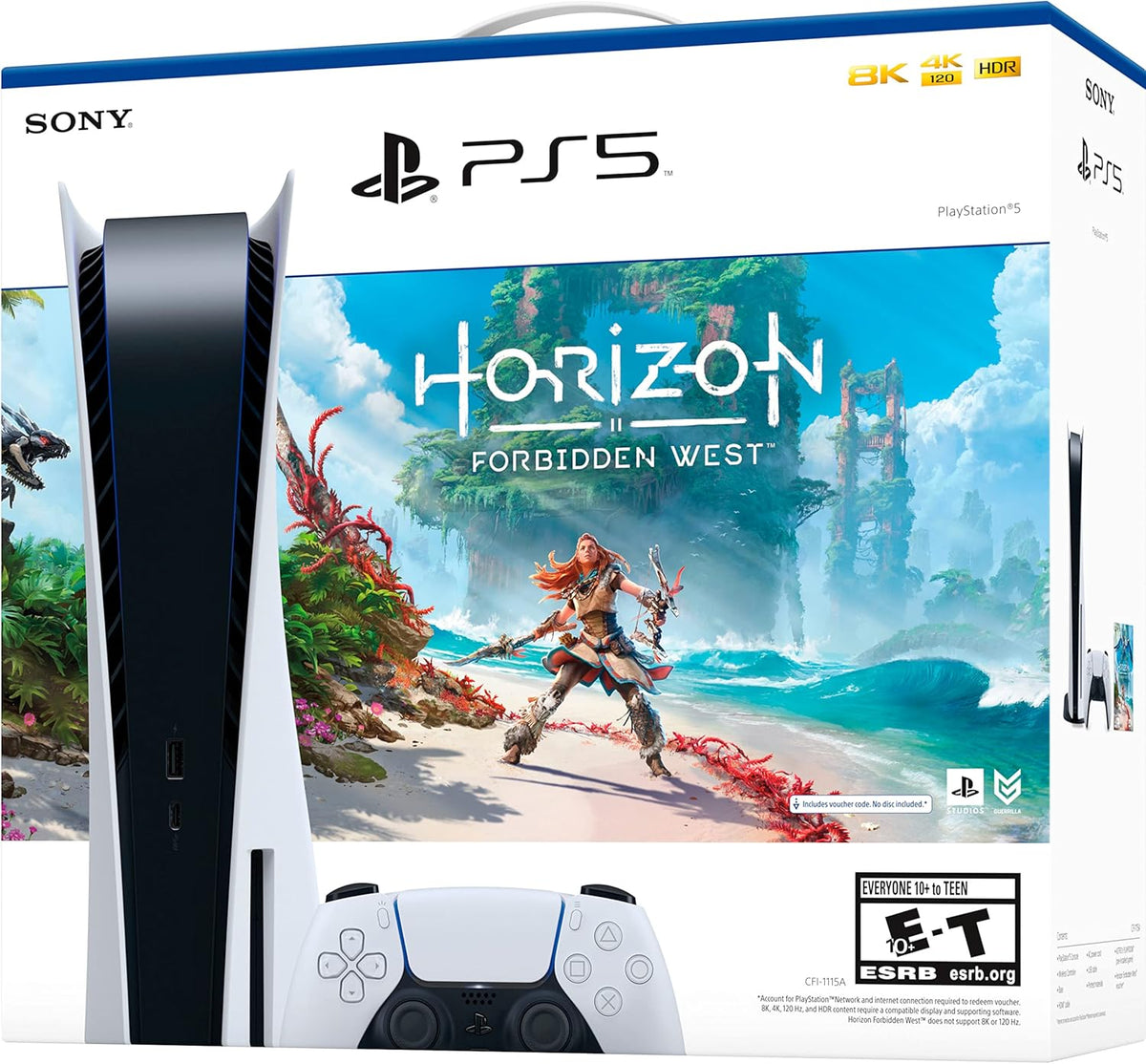 Playstation 5 Disc Version Console with 825GB SSD Z340663