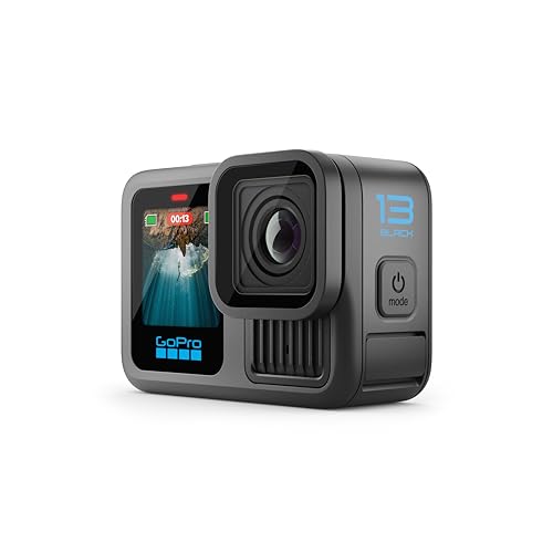 HERO13 Black Accessory Bundle with Handler, 2 Enduro Batteries, 2 Curved Adhesive Mounts, 64GB MicroSD Card, and Carrying Case Y2151