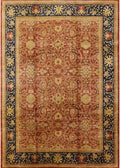 Red Oriental Rectangle Area Rug, 2' x 3' N8310