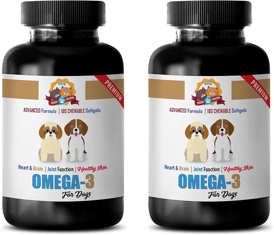 Omega 3 Dog Softgels 360 Softgels 2 Bottle T266