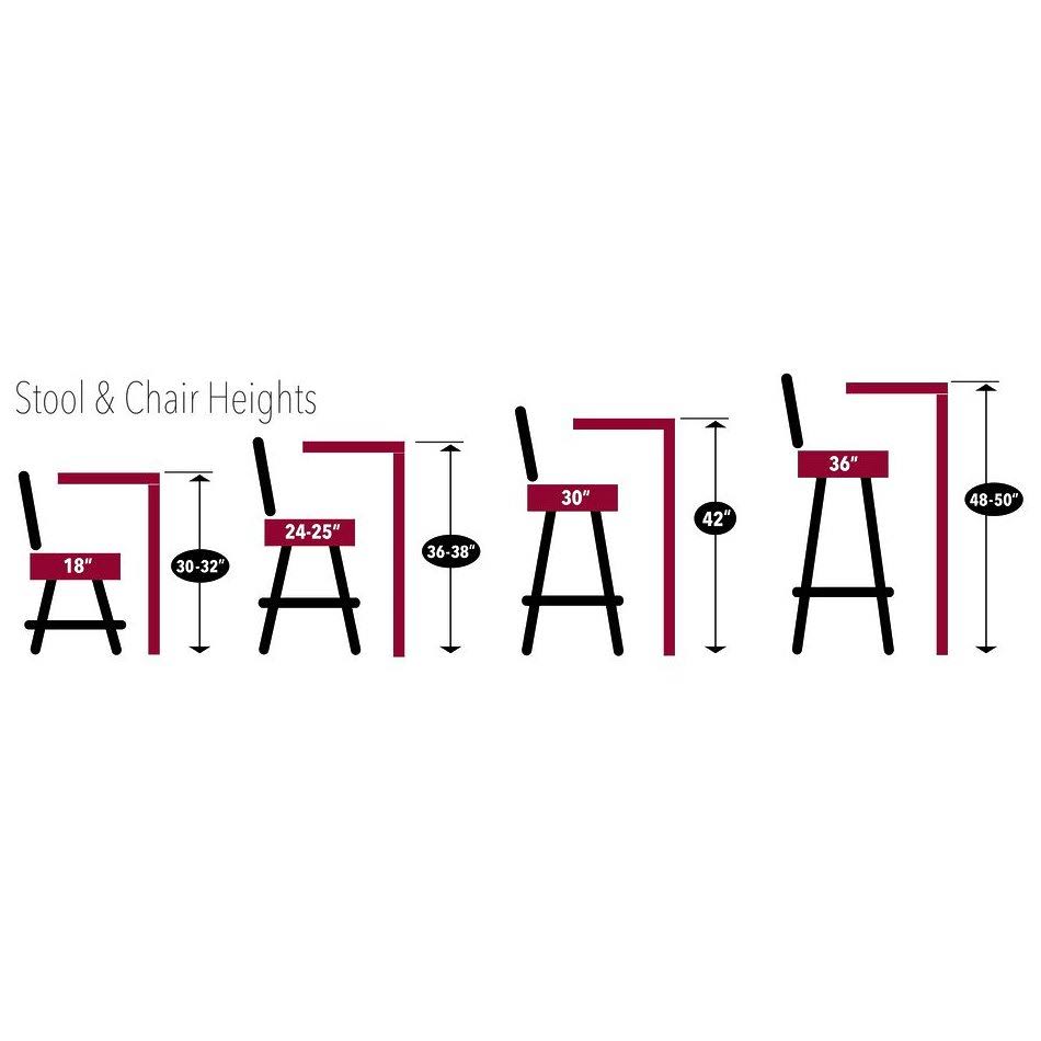 Chrome Pub Table 36 inch O36567