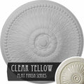 29 3/8x22OD x 2 7/8x22P Ceiling Medallion (Clear Yellow) F648