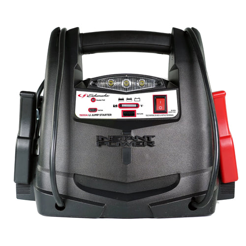 1500A 12V Lithium Jump Starter with 150 Psi Air Compressor U82707