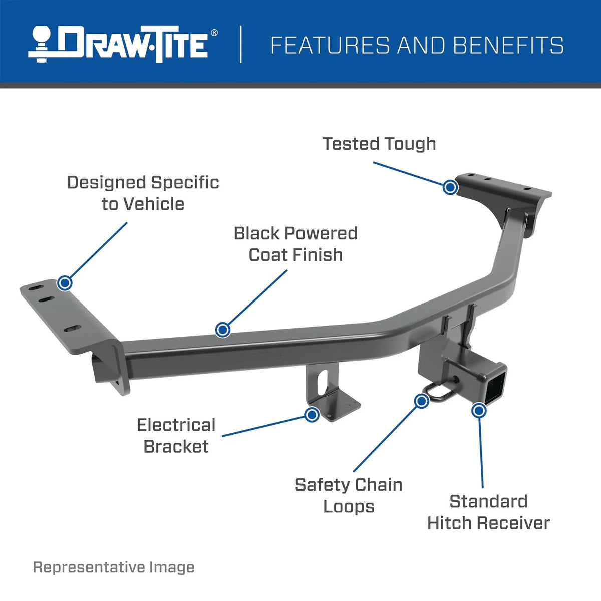 Class III Max-Frame Receiver Hitch A5264