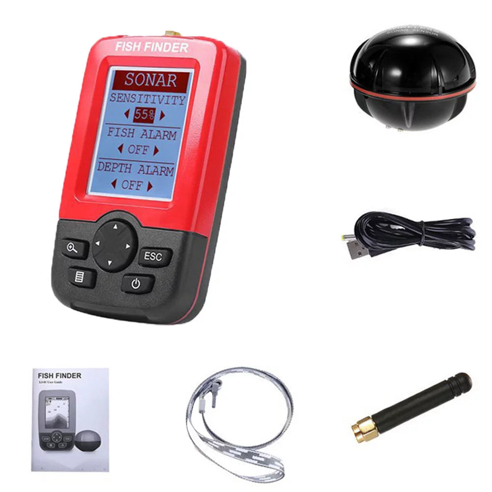 Portable Wireless Sonar Fish Finder E36865