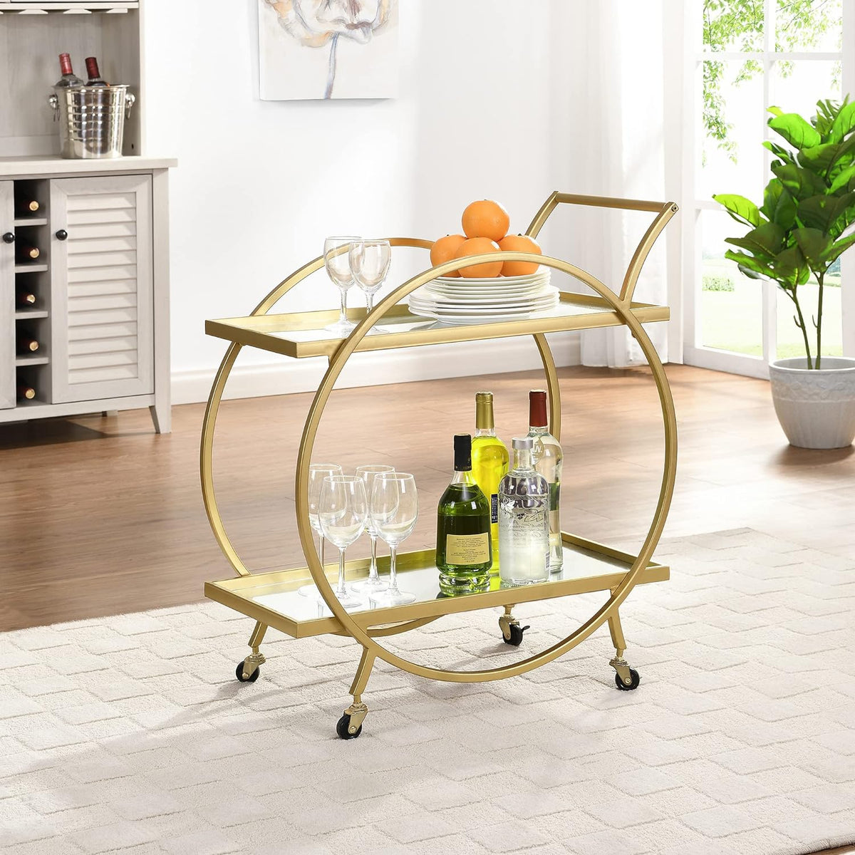 Gold Bar Cart T6771