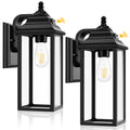 Black Outdoor Wall Sconce 2 Sets Y18549