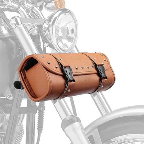 PU Leather Universal Motorcycle Fork Bag Z54134