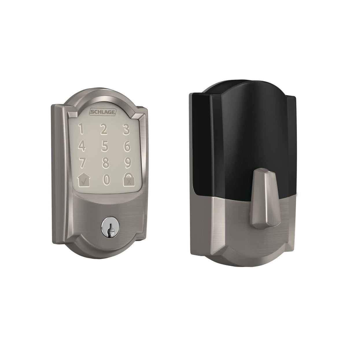 Satin Nickel WiFi Deadbolt U96285