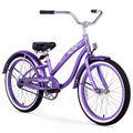 Purple Single Speed Cruiser Bicycle 20-inch H1784