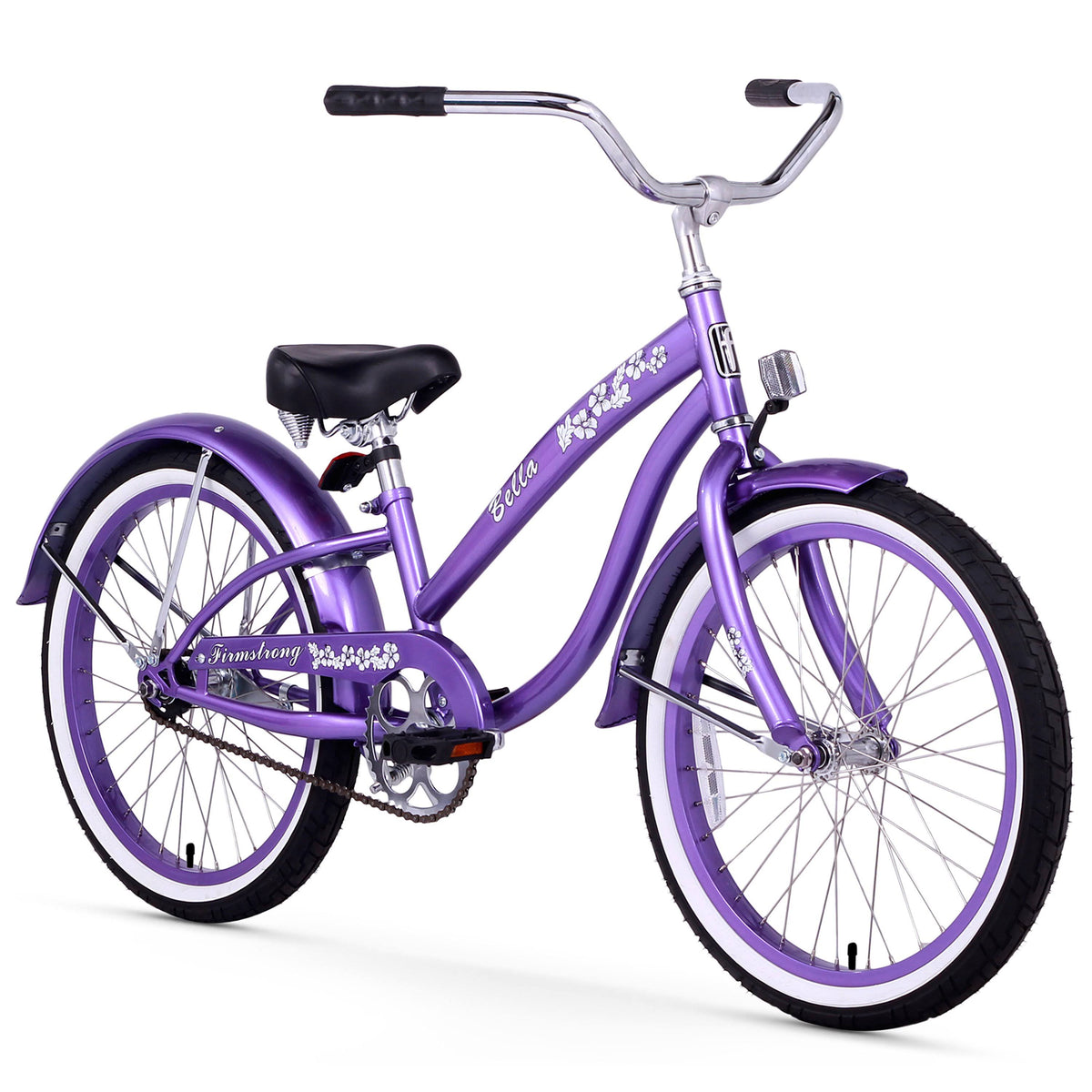 Purple Single Speed Cruiser Bicycle 20-inch H1784