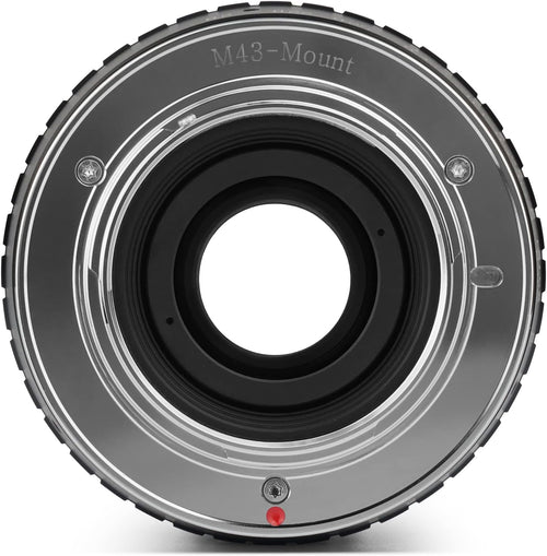23mm F1.4 APS-C Manual Focus Prime Lens MFT M4/3 Mount Black Silver R74575
