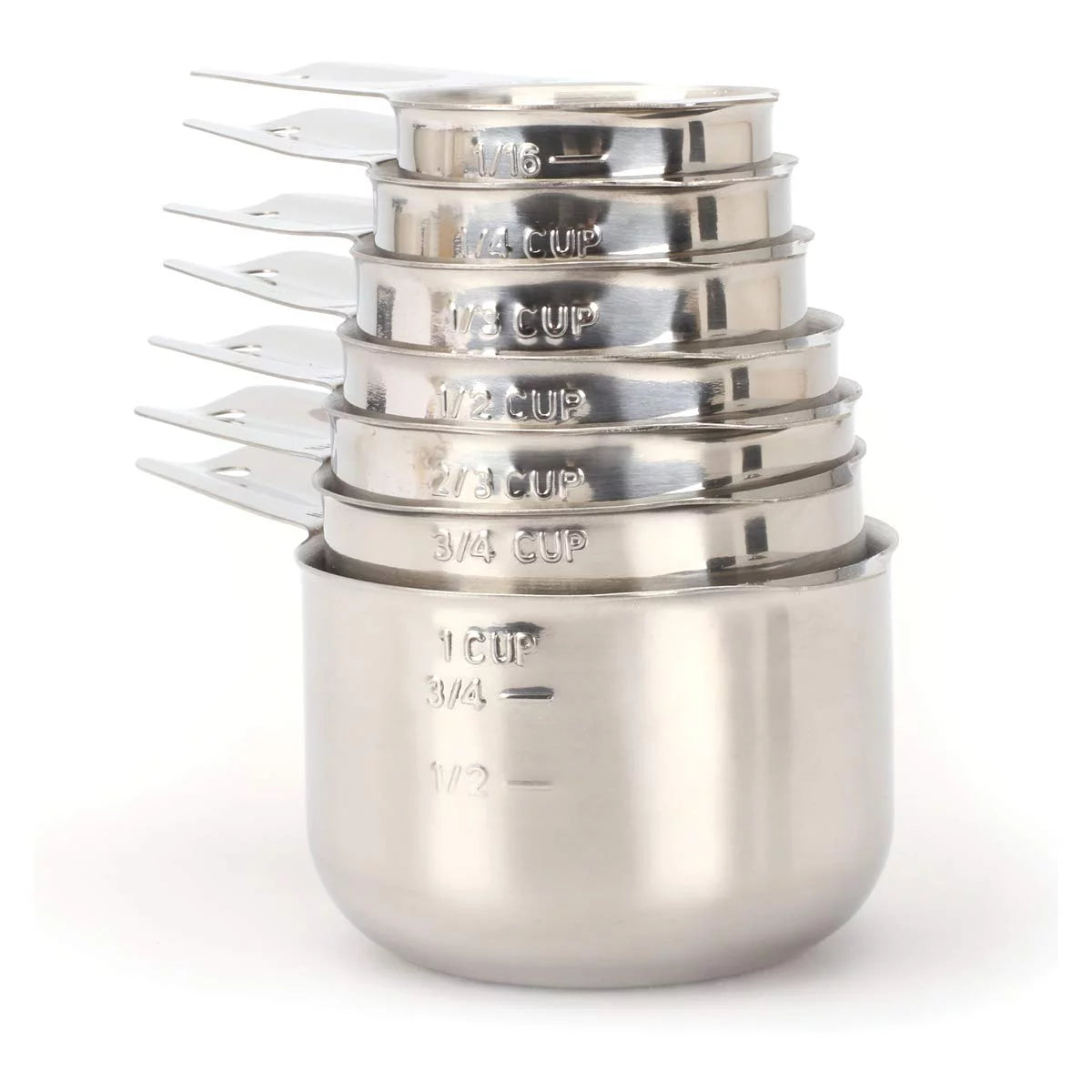 18/8 Stainless Steel 7 Piece Measuring Cups Set V518823