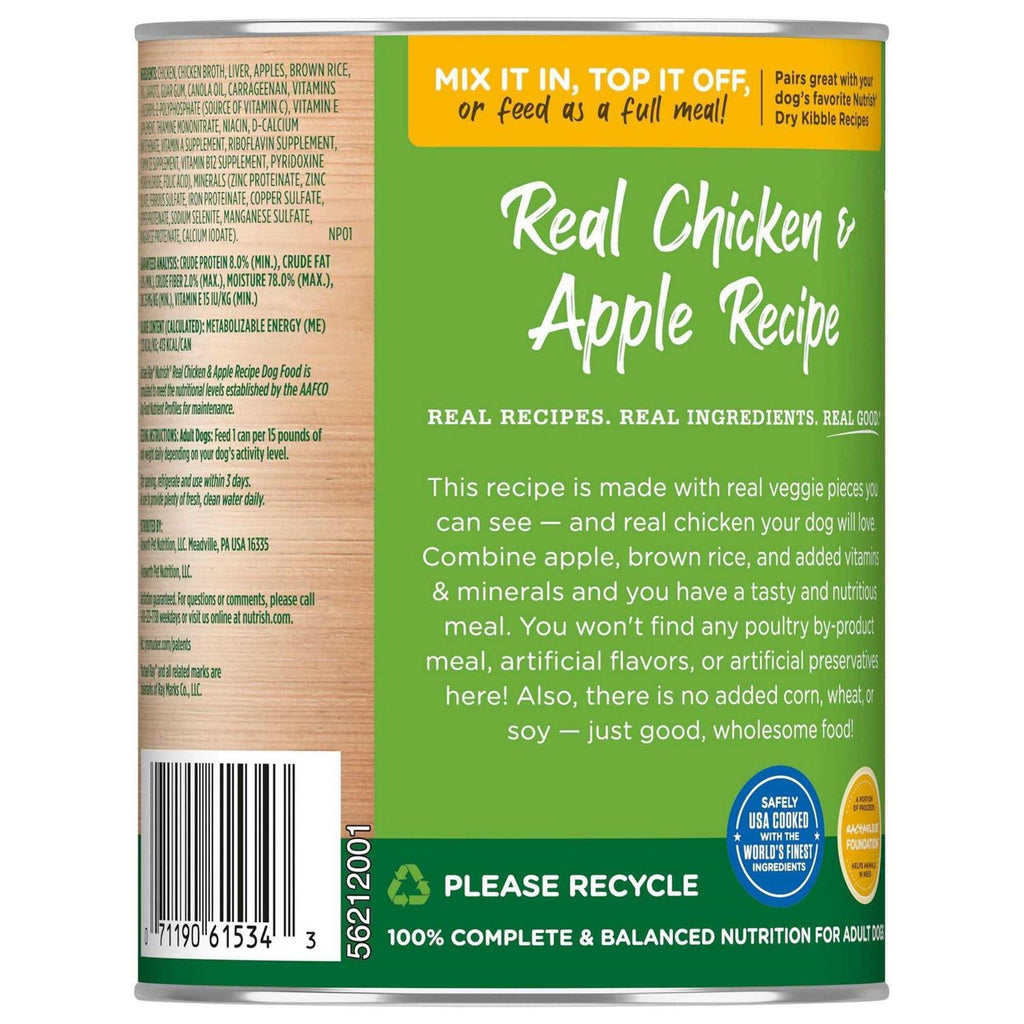 Real Chicken & Apple Dog Food F3796