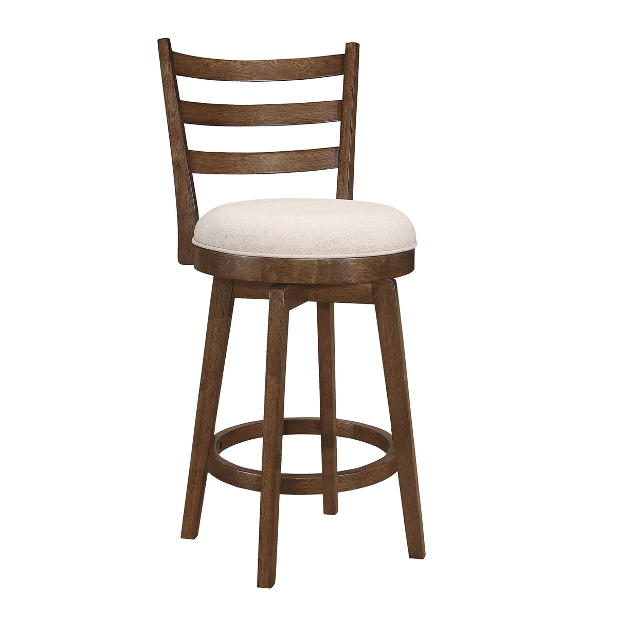 Wood Counter Height Swivel Stool Y531022