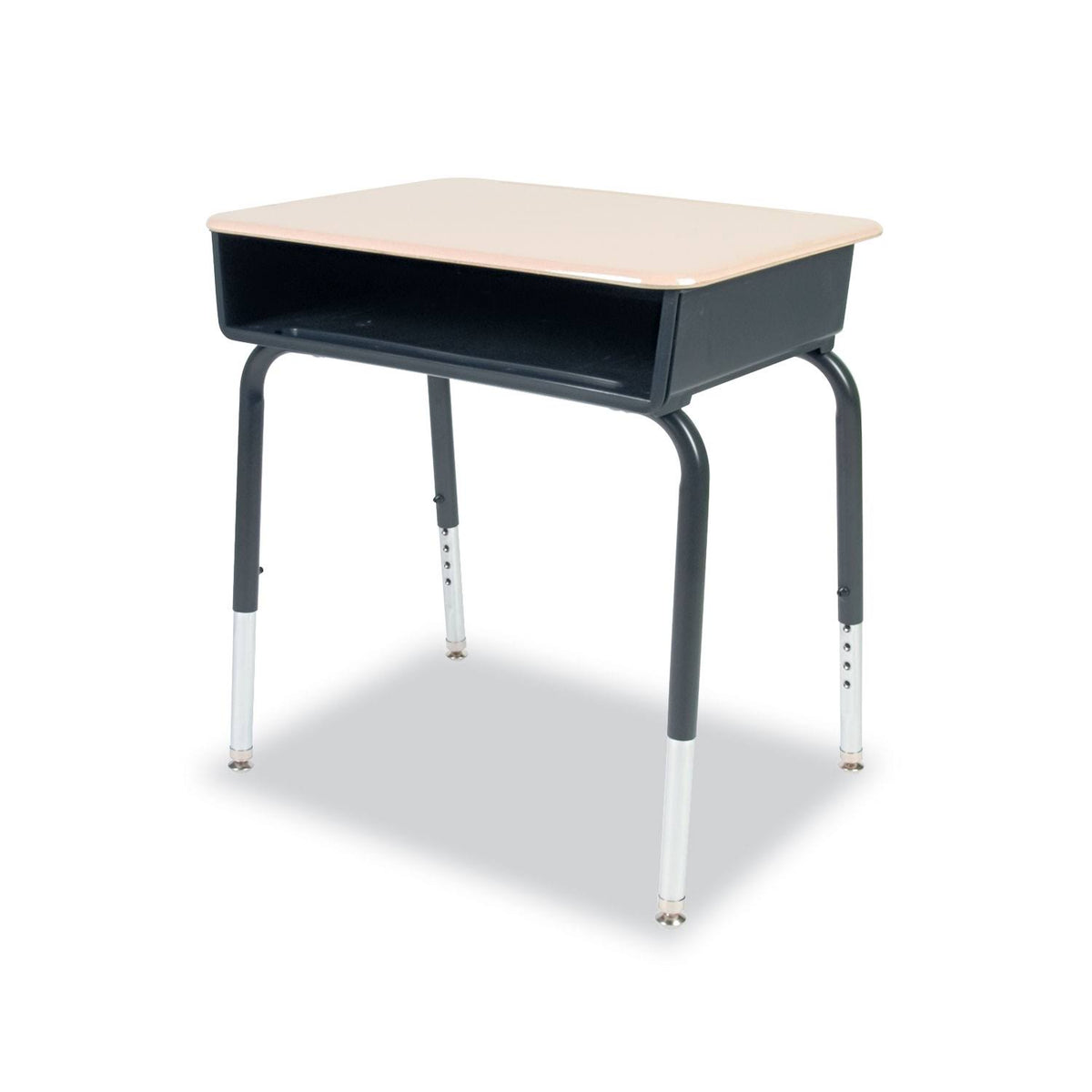 Open Front Student Desk, Sandstone Top N672391