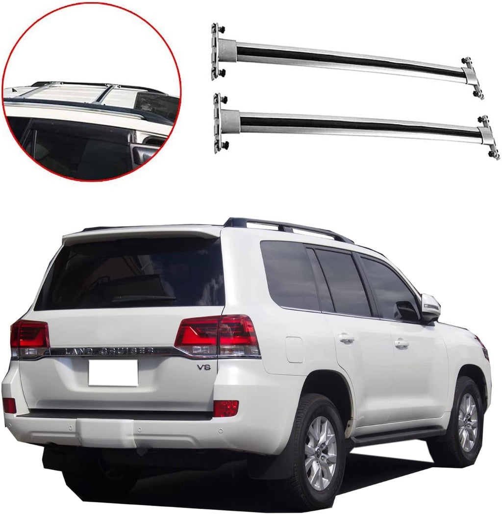 Aluminum Roof Rack Crossbars for Toyota Land Cruiser and Honda Pilot E16074