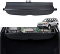 Black Retractable Rear Trunk Cargo Cover W224605