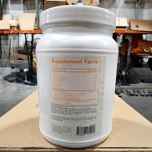 Vanilla Wafer Plant Protein Powder, 20G Protein per Scoop V47321