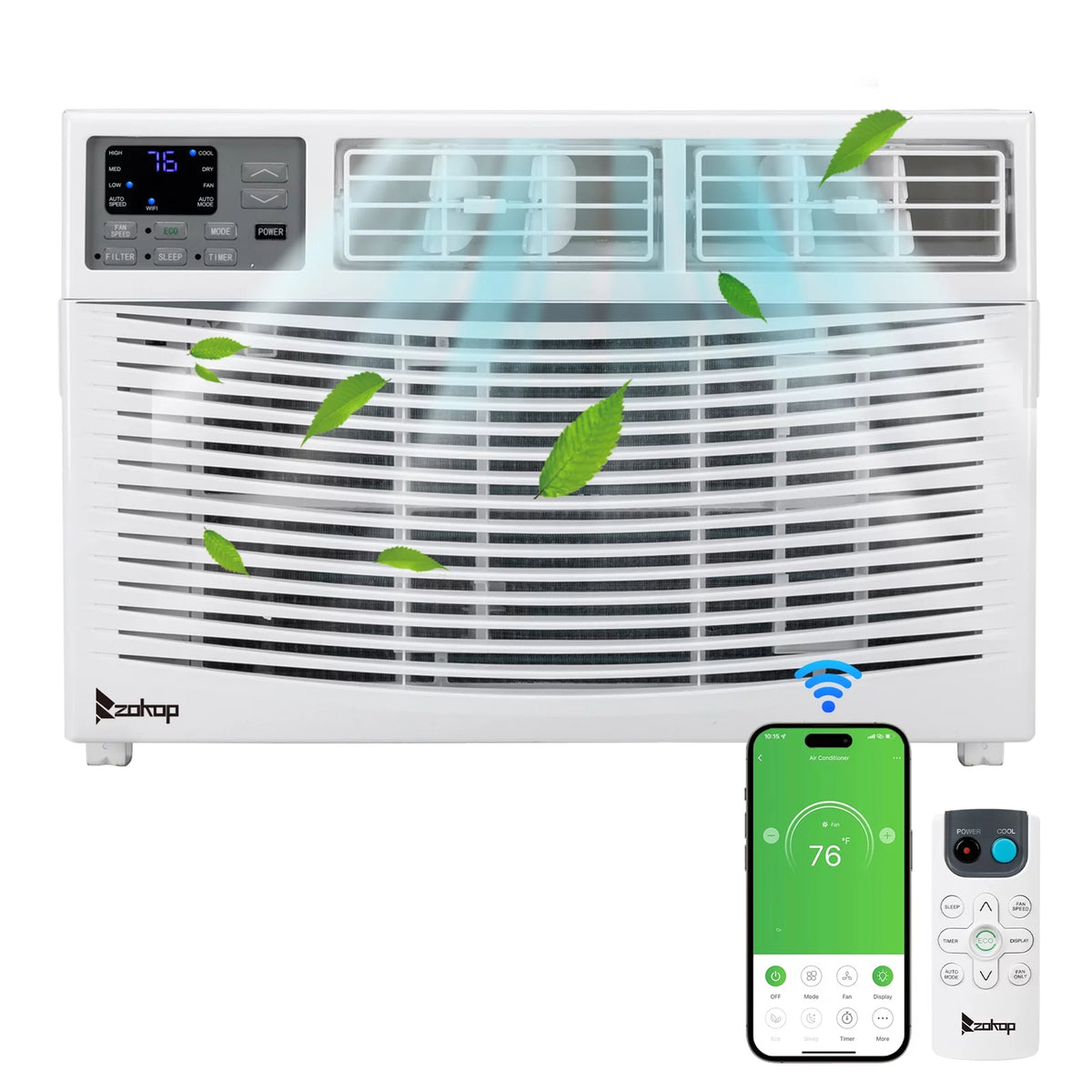 5000 BTU White Window Air Conditioner A650