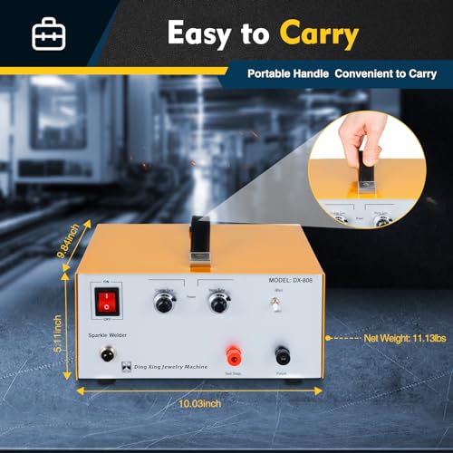 110V 80A Pulse Sparkle Spot Welder Machine with Foot Pedal H825