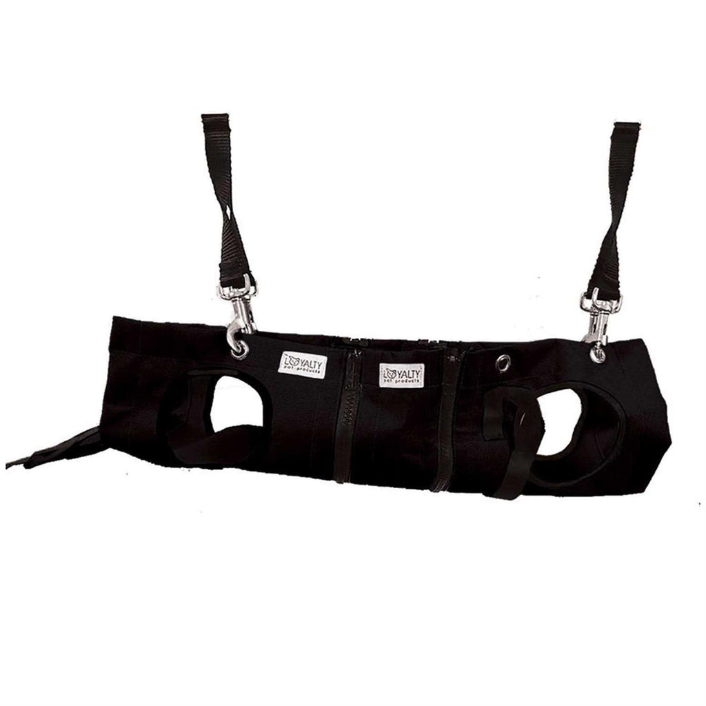 Black Pet Nail Grooming Hammock V572366