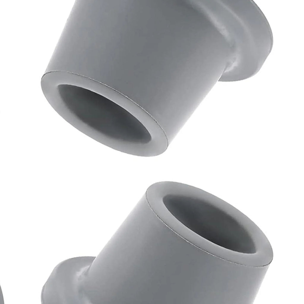 8x Shower Chair Feet Gray Rubber H773