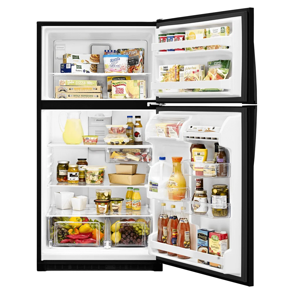 Black Top-Freezer Refrigerator A562619