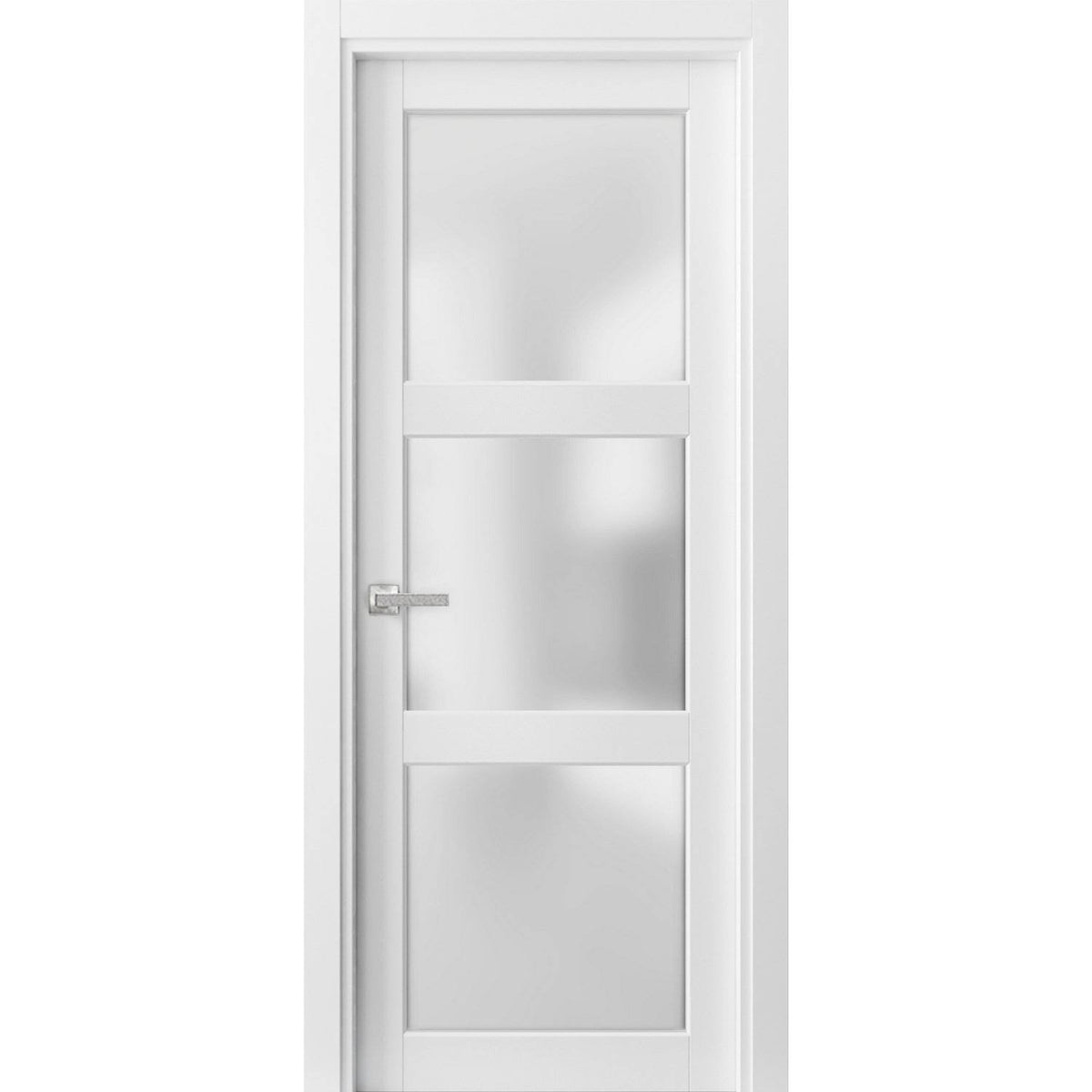 Frosted Glass Sliding Closet Doors 36" x 80" W3528