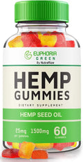Green Hemp 1500MG Gummies 60 Gummies K685